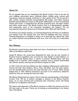 Fillable Online Wedding Information.doc Fax Email Print - pdfFiller