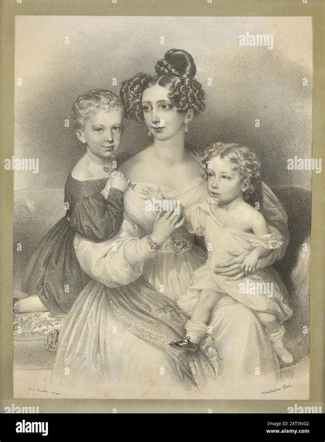 Archduchess Sophie with her children Archduke Franz Joseph and Archduke ...