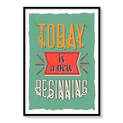 Buy New Beginning Motivational Posters Online India at Best Price ...