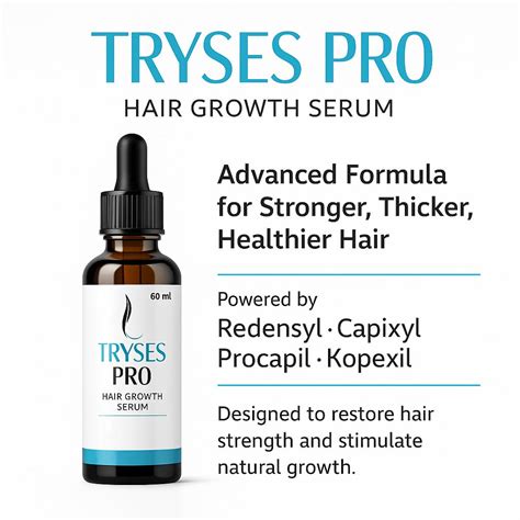 Tryses Pro hair serum 60ml – KarissaKart