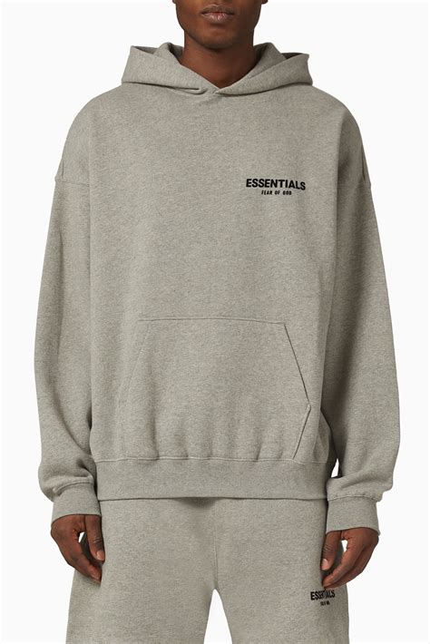 Fear Of God Essentials Hoodie Grey Factory Sale | emergencydentistry.com