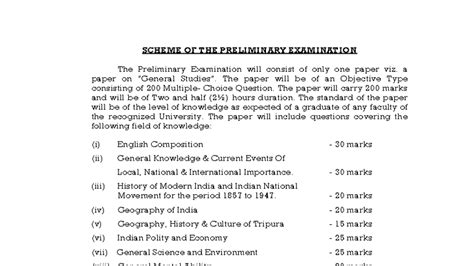 Preliminary Exam Scheme - 06031903 - Studocu