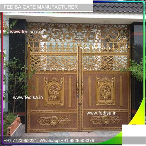 Steel Ka Gate Single Door Steel Gate Sliding Compound Gate Sliding Iron ...