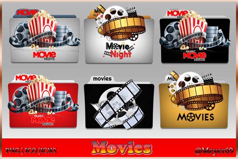 Main Movies Folder icon Pack by Meyer69 on DeviantArt