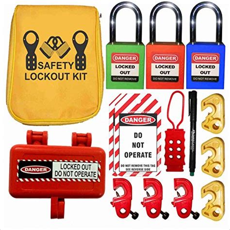 Lockout Tagout Yellow Pouch Loto Kit-246 Set Of 1 Safety House Loto ...