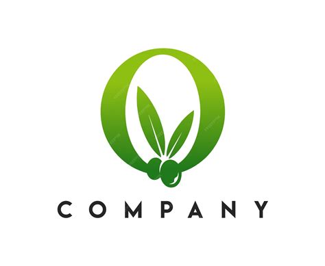 Premium Vector | Olives o letter logo, letter o logo design