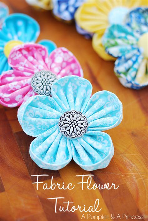 Image result for Making Fabric Flowers Tutorial