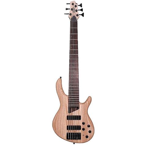 Cort B6 Plus AS-OP 6-String Electric Bass Guitar - Panga Panga Fretboa ...