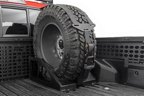 Rough Country Bed Mount Spare Tire Carrier; Universal; Multiple Makes ...