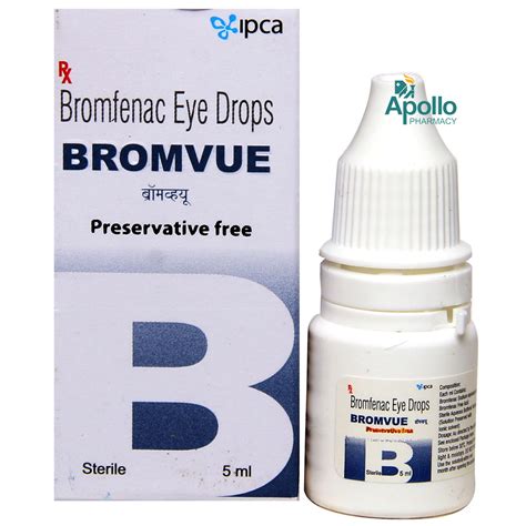 Bromvue Eye Drops 5 ml Price, Uses, Side Effects, Composition - Apollo ...
