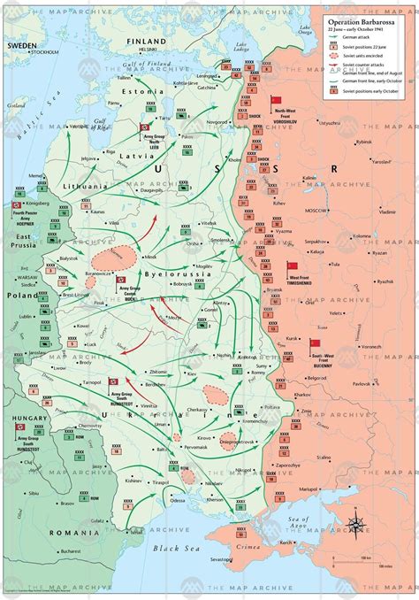 Operation Barbarossa Map