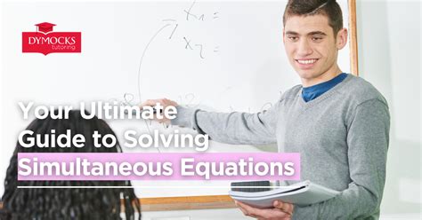 Image result for Simultaneous Equation Involving Solving Problems