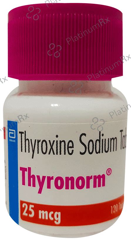 Thyronorm 25mcg - Uses, Side Effects, Price, Generic | PlatinumRx