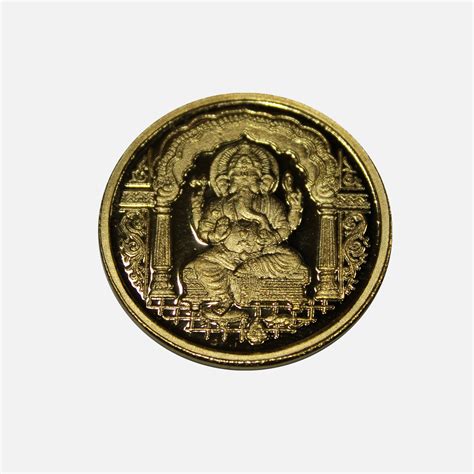 God Ganesha Gold Coin – RSBL eCoins
