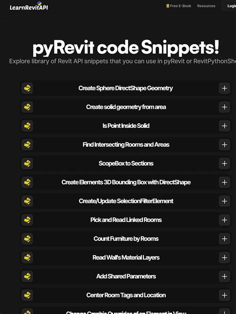 Image result for Revit API with Python Tutorials