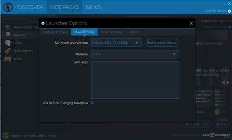 Technic Launcher Java Requirements 的图像结果