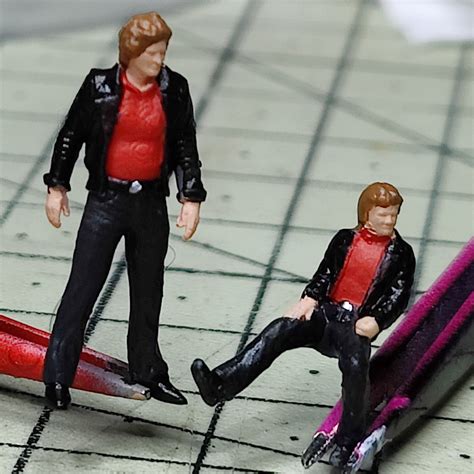 3D print N2 Michael Knight (Knight Rider) Sitting pose • made with ...