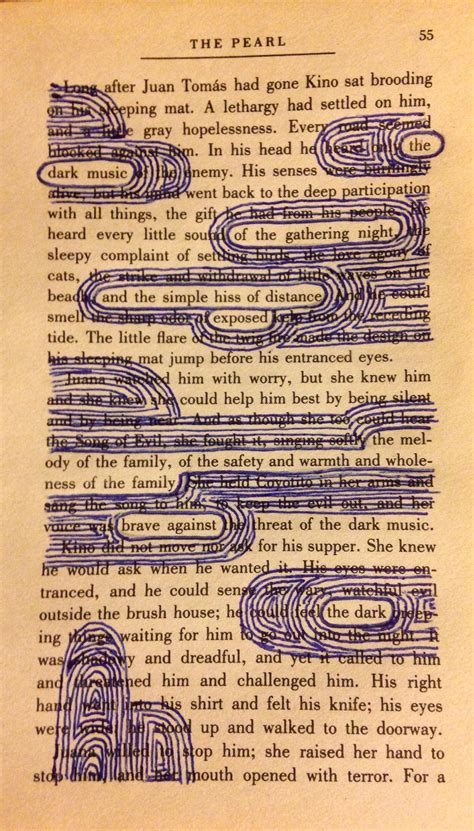 Blackout Poetry Art | Found Poetry