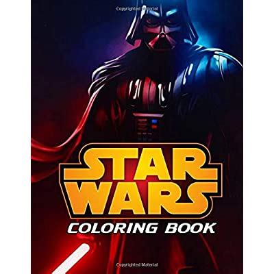 Buy Star Wars Coloring Book: All Characters in Star Wars with 50 ...