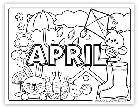 Spring coloring pages 7 free printable pdfs – Artofit