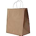 e kysa basics Brown Kraft Paper Carry/Gift/Cloth/Grocery Recycled Eco ...