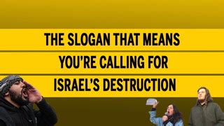 The slogan "Israel must be wiped off the face of the earth" inscribed on a Shahab-2 missile displaye