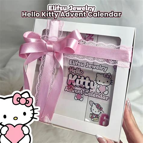 Hello Kitty 6'lı Takı Advent Calendar Hediye Seti