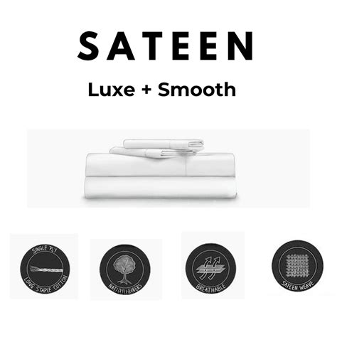 Sateen Bed Sheets set online in India (1000 TC)