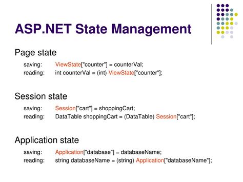 State Management in .Net 的图像结果