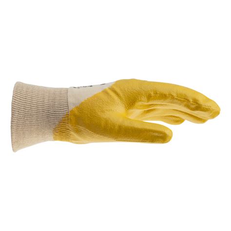 Buy Protective glove nitrile yellow online