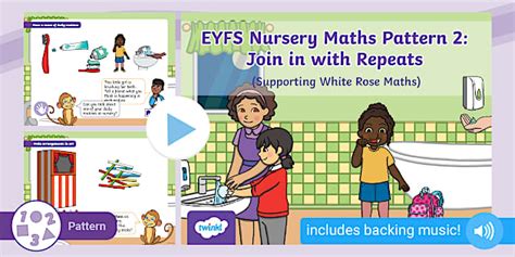 👉 EYFS Nursery Maths Pattern 2 PowerPoint | Twinkl