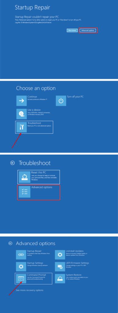 Windows Error Recovery Screen 的图像结果