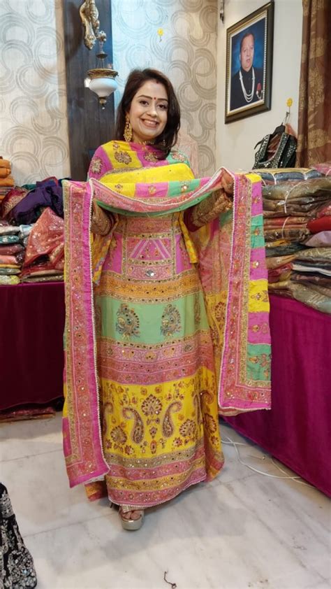 Pure crepe Karachi Multi color