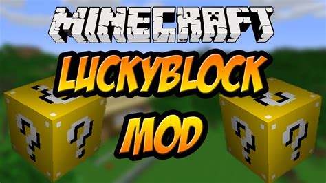 Installer Mod Lucky Block Minecraft 的图像结果