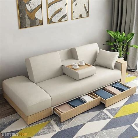 مدل کاناپه تخت شو | مبل تختخواب شو 1401 جدید؛ مدل های مدرن مبل تختشو