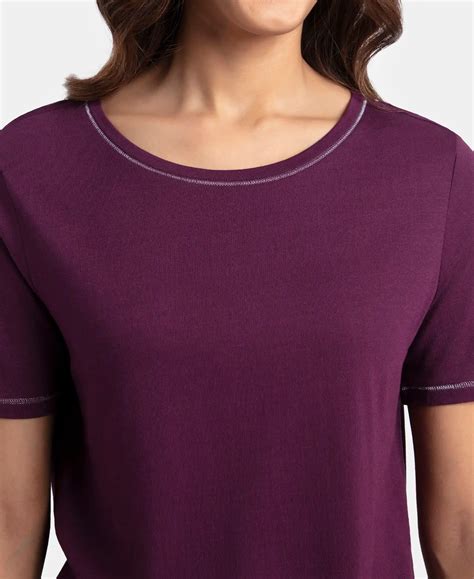 Buy Micro Modal Cotton Short Sleeve T-Shirt and Printed Shorts Set ...