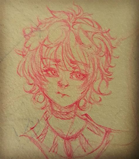 Short Curly Hair Drawing 的图像结果