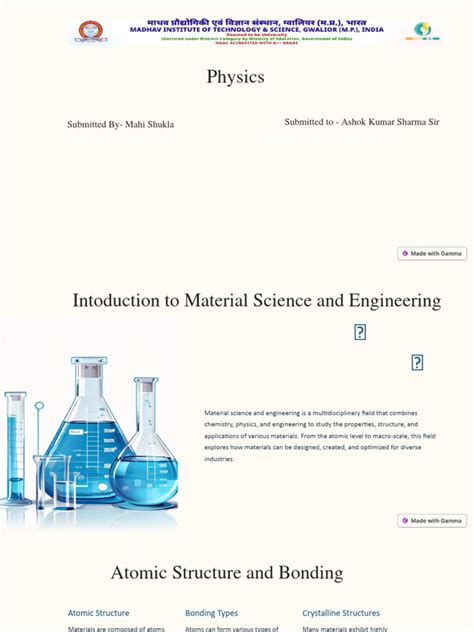 Image result for Materials Science and Engineering Lecture Notes