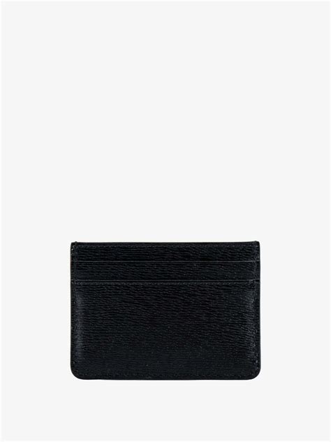 Gucci Card Holder Black Mens Gucci