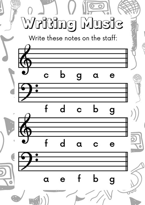 Image result for Music Notes Workbook