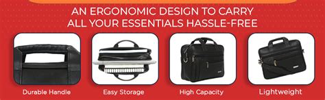 Buy Zipline Office Faux Leather Small Laptop Bag for Men - Fits 13 inch ...