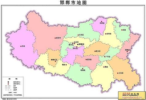 邯郸市最新限行图2020,2021年邯郸区域图,2021邯郸区域_大山谷图库