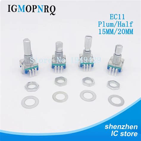Digital Potentiometer For Audio 5-Pack EC11 Rotary Encoder Switches ...