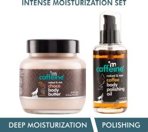 mCaffeine Coffee-Choco Intense Moisturization Set | Pre & Post Shower ...
