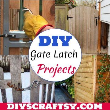 Image result for DIY Spring Loaded Gate Catch