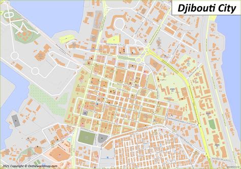 Djibouti City Map | Republic of Djibouti | Discover Djibouti City with ...