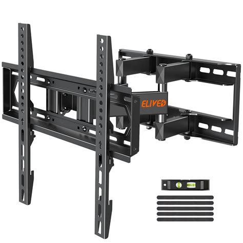 ELIVED Full Motion TV Mount TV Wall Mount Swivel and Tilt for Most 26 ...