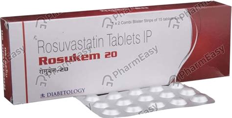 Rosukem 20 MG Tablet (10): Uses, Side Effects, Price & Dosage | PharmEasy