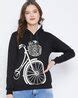 Buy Black Sweatshirt & Hoodies for Women by FIRSTKRUSH Online | Ajio.com