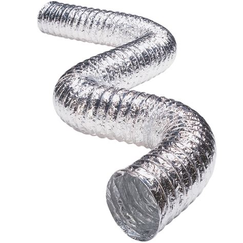Deflecto 4-in x 60-in Aluminum Flexible Duct VENF0425 at Lowes.com